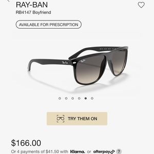 Ray Ban Boyfriend Sunglasses